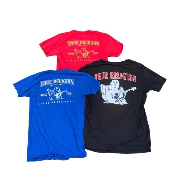 BUNDLE of 3 True Religion Shirts - Small - Picture 2 of 10